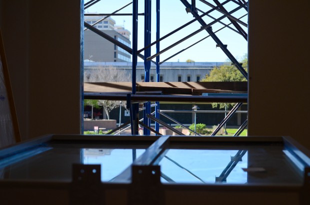 There is construction underway all across the University’s campus.  |  Emily Chambers/The Daily Cougar