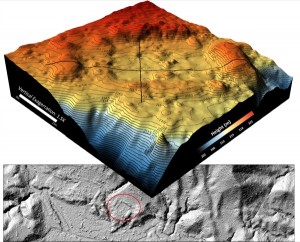 Along with Steve Elkins and Under the LiDar, LLC, professors Ramesh Shrestha and William Carter have mapped some of the terrain in Honduras. | Courtesy of the National Center for Airborne Laser Mapping, UH for UTL, LLC