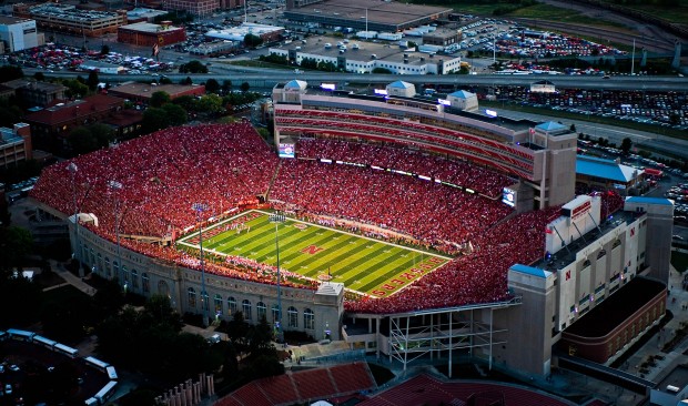Nebraska’s Memorial Stadium is one of several high profile projects the DRL Group has renovated. The overhaul included concourse expansions, new sky box suites and an expanded press box. | Photo courtesy of UH Athletics
