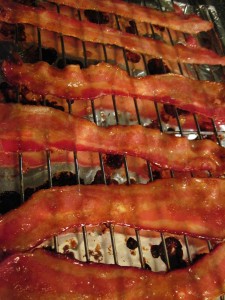 brown sugar-glazed bacon