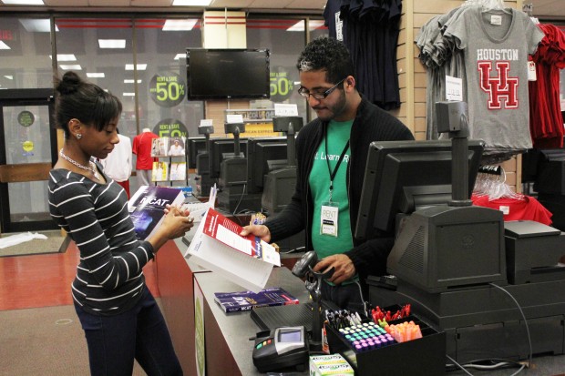 The winding check-out line weaves throughout the store, yet students’ most depressing moment occurs at the register.  |  Yulia Kutsenova/The Daily Cougar