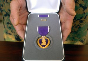 The Purple Heart, awarded to those injured or killed in combat, has been denied to the victims of the Ft. Hood attack. | Wikimedia Commons