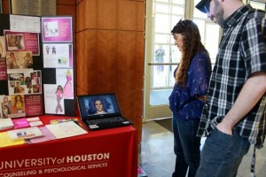 Students were shown a video that showed how much editing goes into the images of beauty that are portrayed in the media. From extensive makeup and photoshop, the ideal beauty is entirely fictional and certainly unattainable, leaving people to be unhappy with their bodies. | Maritza Rodriguez/ The Daily Cougar