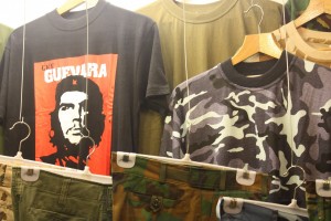 Clothing stores, like this one in Belfast, Northern Ireland, feature t-shirts with the image of Marxist freedom fighter Ernesto "Che" Guevara.   Hollywood and counterculture hipsters romanticize the life of a man who executed thousands and said "the victory of Socialism  is worth millions of atomic deaths." /Wikimedia Commons