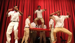 The Tau Kappa Epsilon Fraternity won first place at the 26th Annual Gong Show, which was hosted by the Delta Zeta Sorority on Thursday evening. The event is the largest student philanthropy event on campus. | Catherine Lara/The Daily Cougar