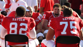 Teammates wear D.J. Hayden's name on their jersey to pay homage to their injured teammate | Rebekah Stearns