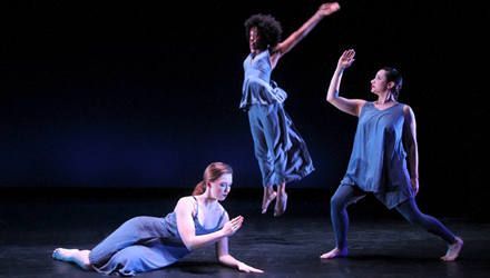 Dancers rehearse Monday through Friday and attend technique classes where the main focus is to rehearse the performances they are currently working on. | Courtesy of the school of theater and dance