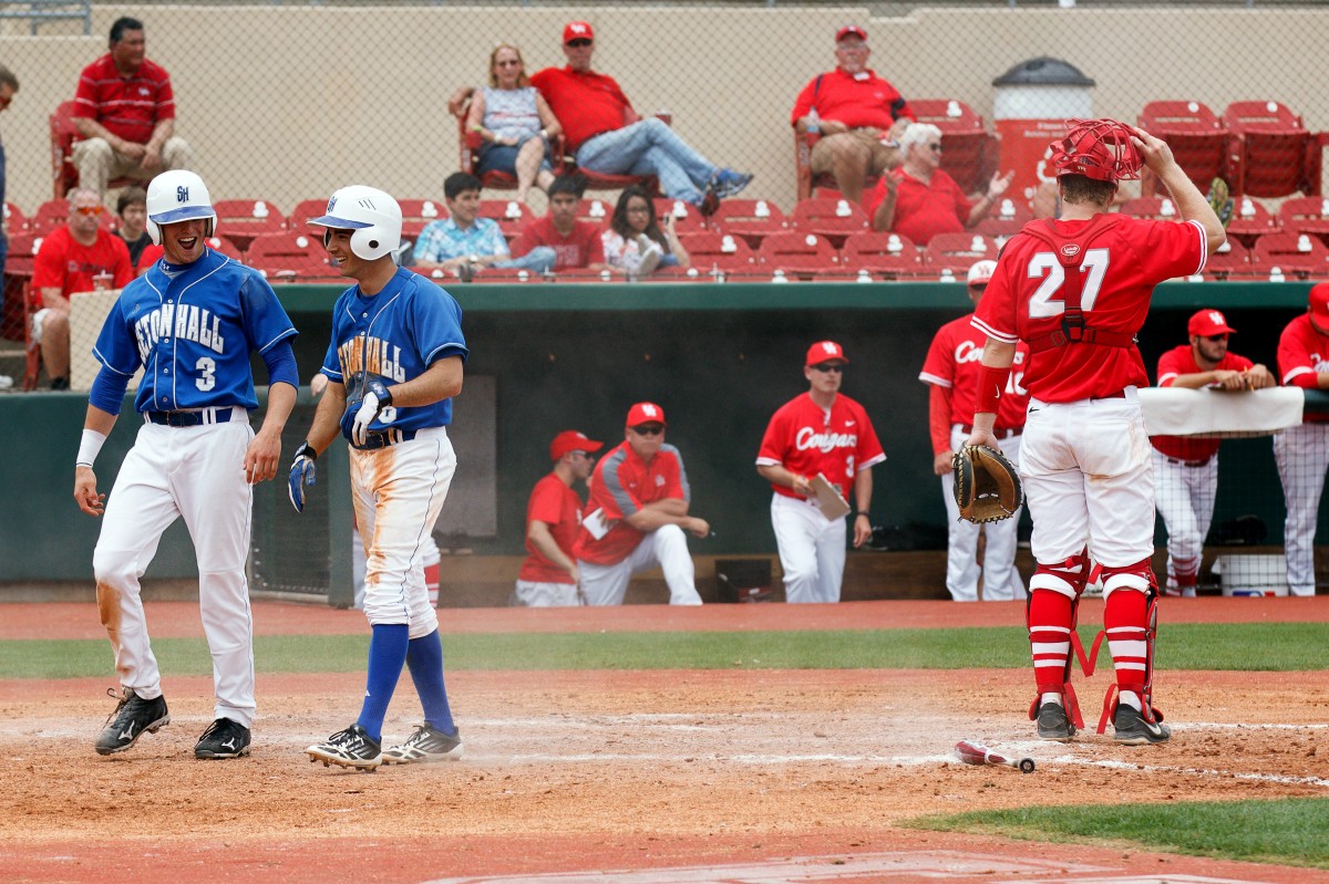 The Cougars managed only six hits in a 15-1 loss to Seton Hall on Sunday. | Justin Tijerina/The Daily Cougar