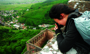 UH student Isabella Serimontrikul grabs photos during her study abroad excursion. Courtesy of Melinda Taylor/The Daily Cougar