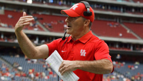 Head coach Tony Levine is 2-0 against Rice in the Bayou Bucket. | Justin Tijerina/The Daily Cougar