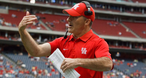 Head coach Tony Levine is 2-0 against Rice in the Bayou Bucket. | Justin Tijerina/The Daily Cougar