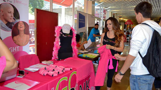 This month the Women’s Resource center is teaming up with The Breast Cancer Charities of America to spread the word about the risks of breast cancer and will be putting on different events.| Aisha Bouderdaben/The Daily Cougar