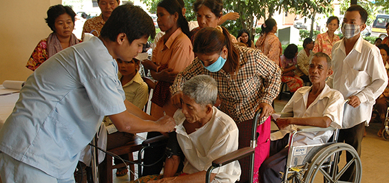 Rebuilding the health care system in Cambodia has been a long and crucial process, with centers such as the Sihanouk Hospital Center of HOPE striving to provide both training for medical professionals and high quality medical services to the Cambodian people. 