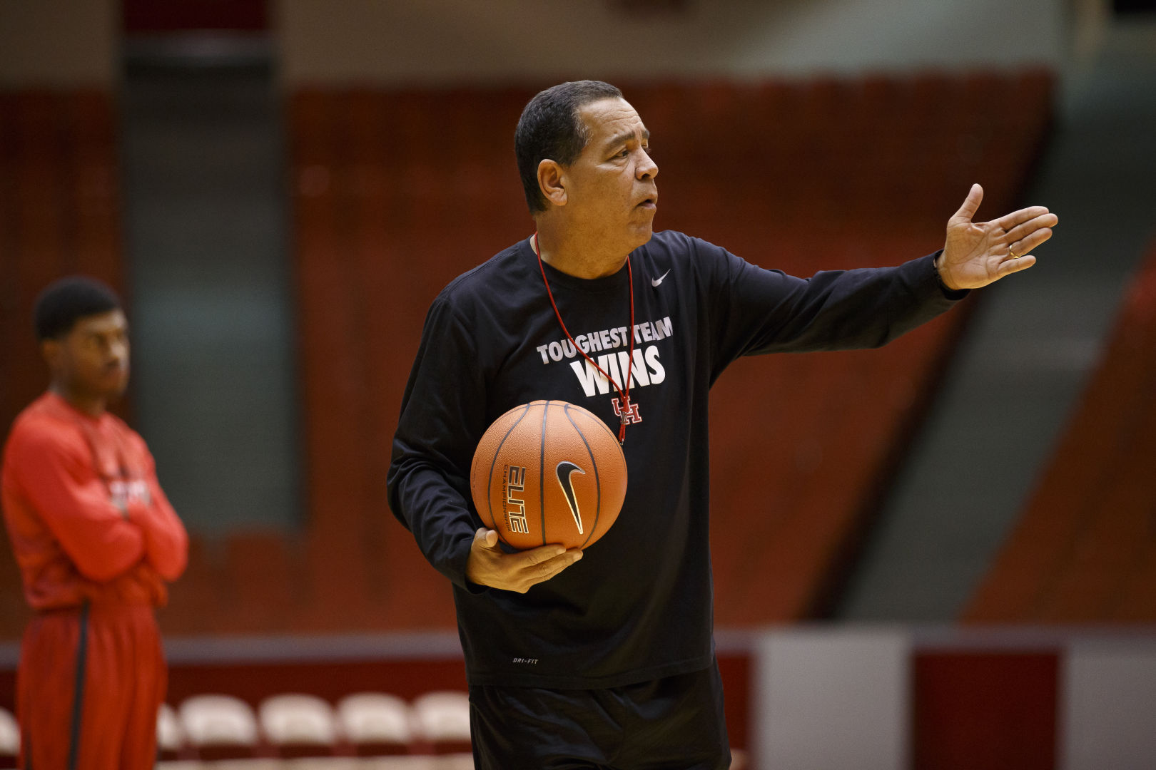 Head coach Kelvin Sampson was critical of Houston after their loss to Oklahoma State, saying the Cougars' defeat came down to their "sense of urgency." | File photo