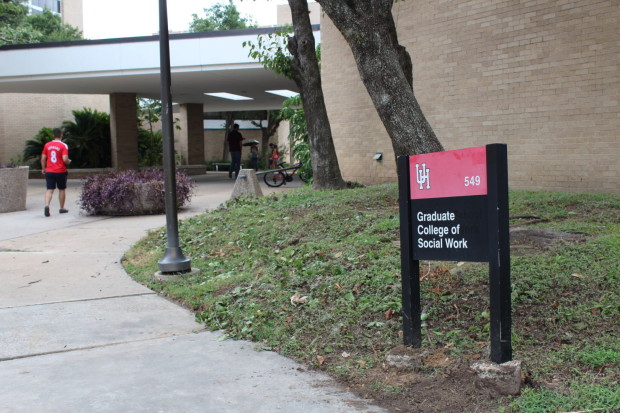 Renovations have begun on the Graduate College of Social Work building. | File photo