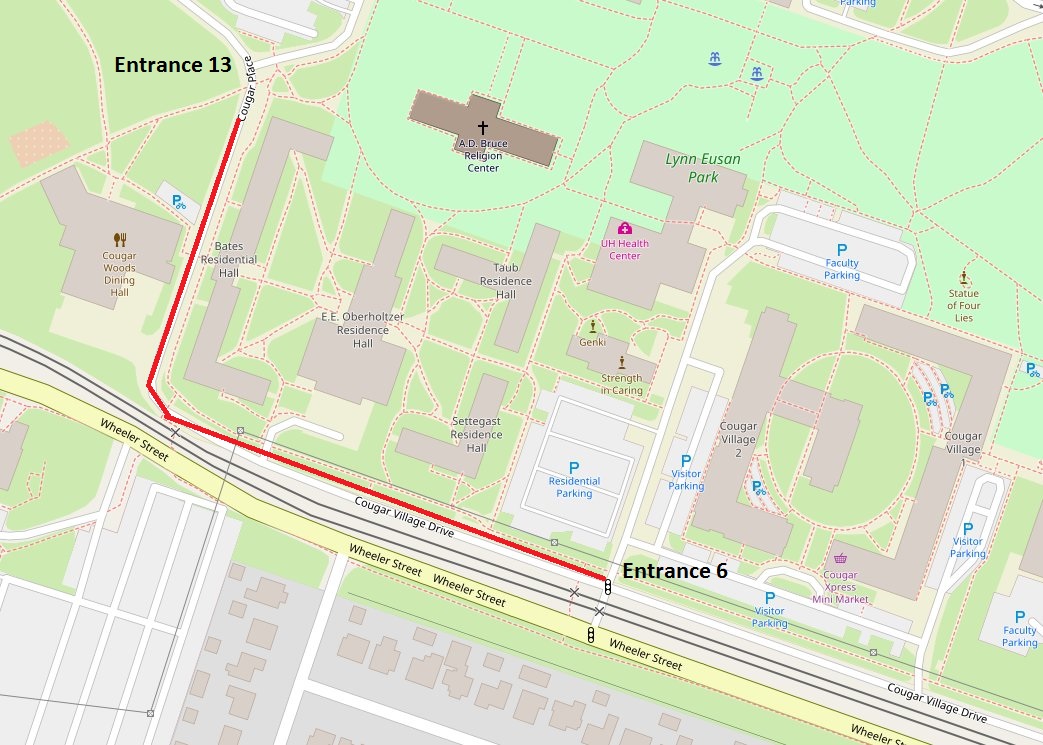 cougar village drive road closure