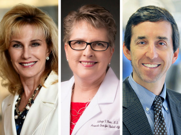 Three associate deans of medical school hired for University of Houston. 