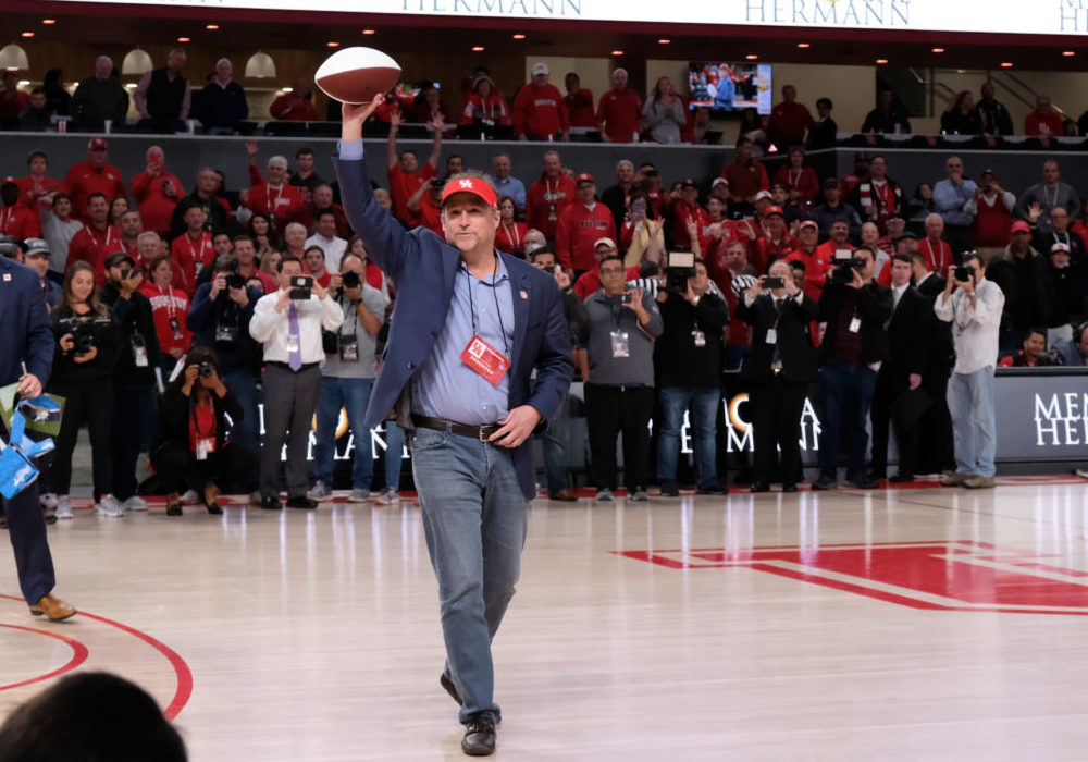 Head coach Dana Holgorsen joined Clayton Tune and Payton Turner to represent Houston's football team during the second of three UH Coaches Caravan Zoom sessions. | Kathryn Lenihan/The Daily Cougar