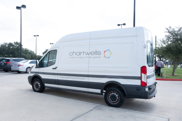 Chartwells this fall expanded their food delivery locations. | Kathryn Lenihan/The Cougar