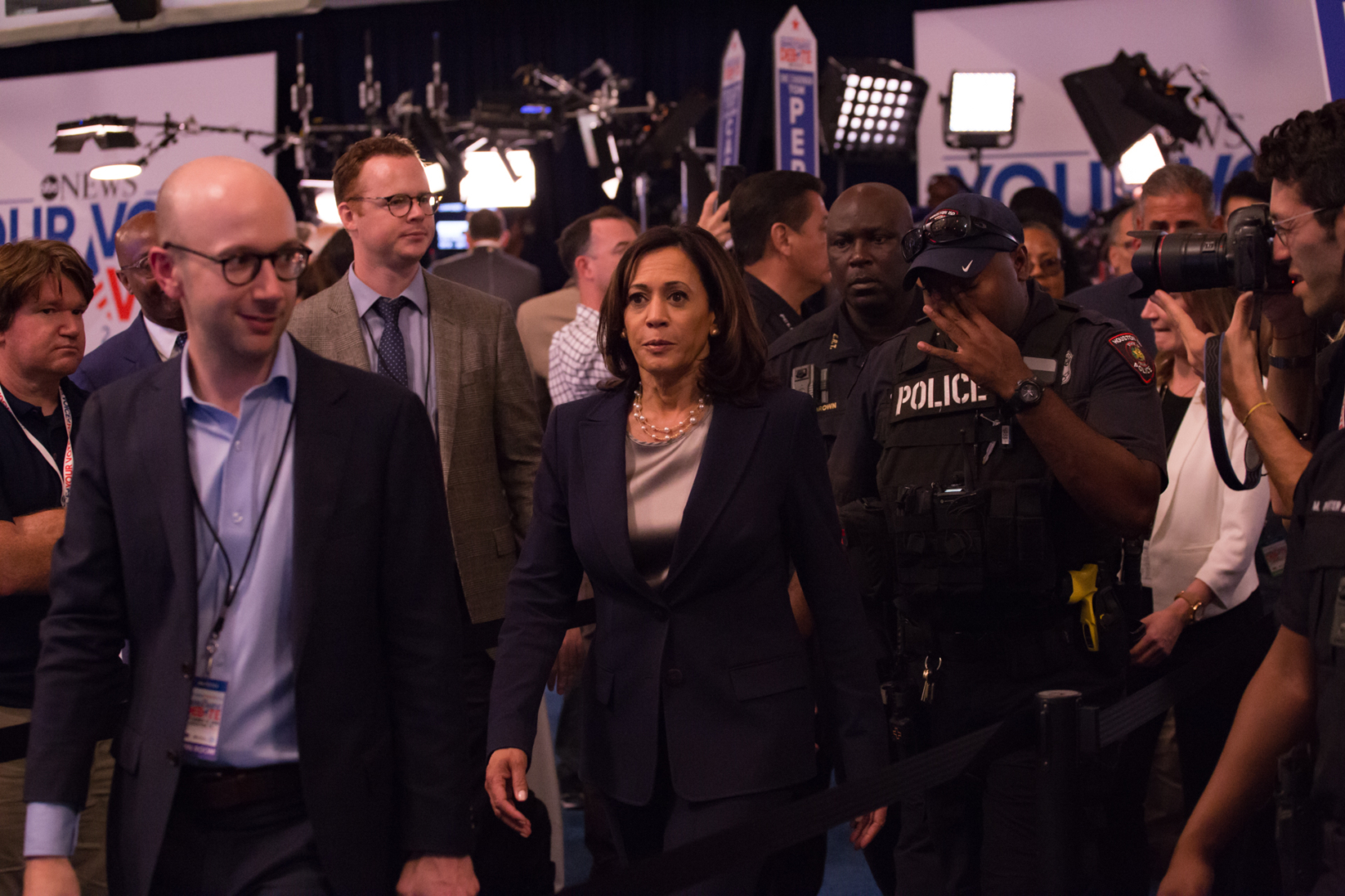 Democratic vice presidential candidate Kamala Harris is visiting UH as part of her Texas campaign trip. | Trevor Nolley/The Cougar