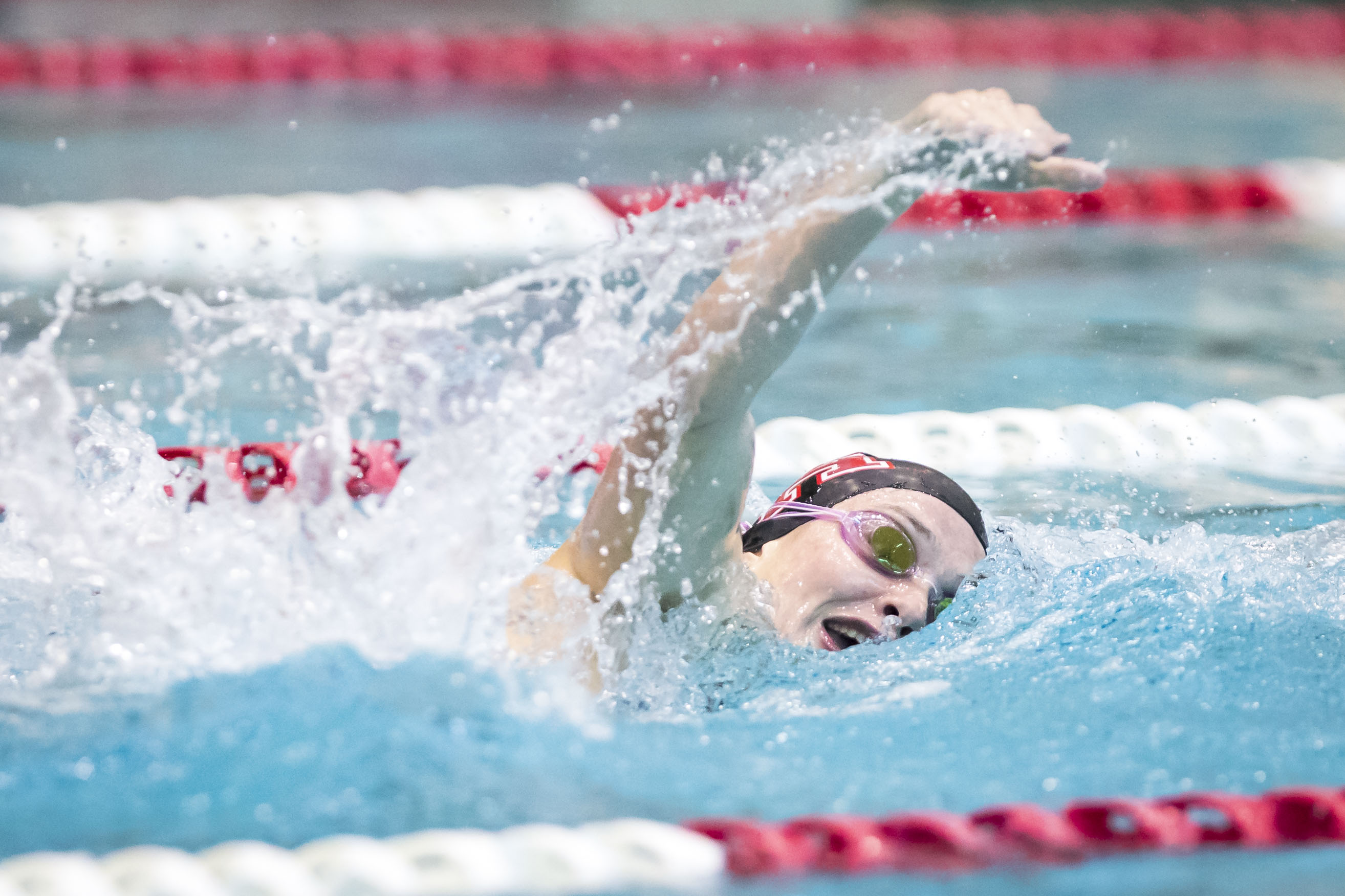 Heading into her third year with the Cougars, junior Katie Power looks to improve on a career that has already seen the swimmer win two American Athletic Conference team titles. | Courtesy of UH athletics