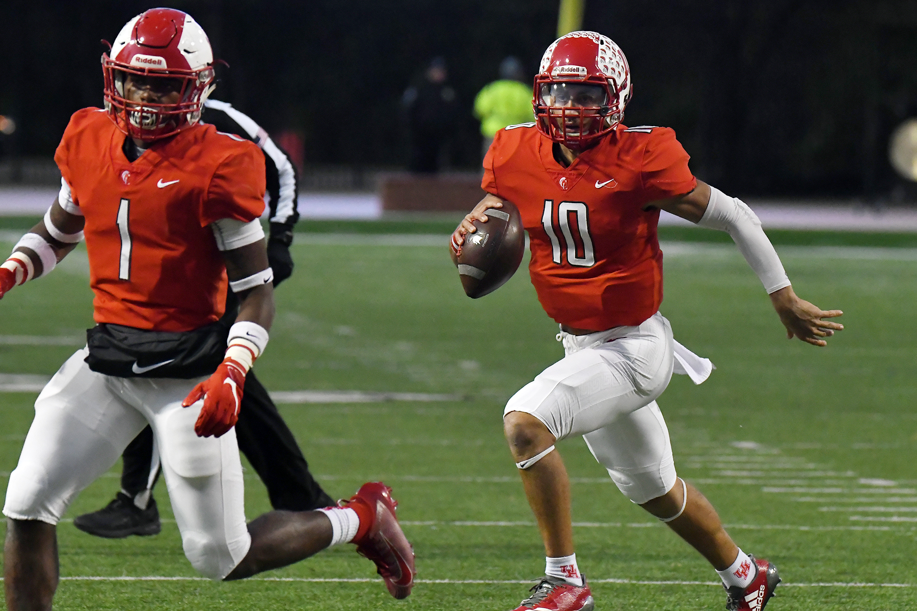 Cy Lakes quarterback Sofian Massoud highlighted the slew of recruits Houston landed after the first round of early signings on Wednesday. | Courtesy of CFISD Communication