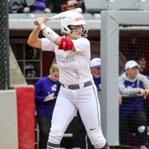 Kati Ray Brown is off to a successful start in 2020 season. She has six home runs and 11 RBI's. | Courtesy of UH Athletics