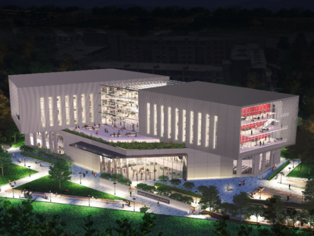 The building will also host a courtroom, an advocacy skills lab, a law library and clinics. | Courtesy of UH Facilities and Construction Management