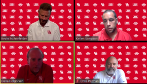 Houston Athletics scheduled three "Coaches Caravan" Zoom meetings, which allow coaches and players from different sports at UH talk to the fans. The final Zoom meeting will be on May 21.