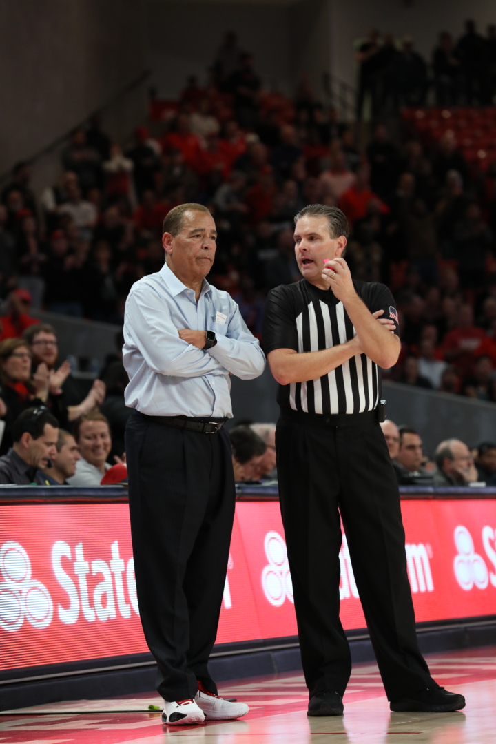 UH head coach Kelvin Sampson was a part of a Zoom video conference on Friday afternoon with members of the National Association of Basketball Coaches as they discussed the social unrest following the death of George Floyd. | Mikol Kindle Jr./ The Cougar