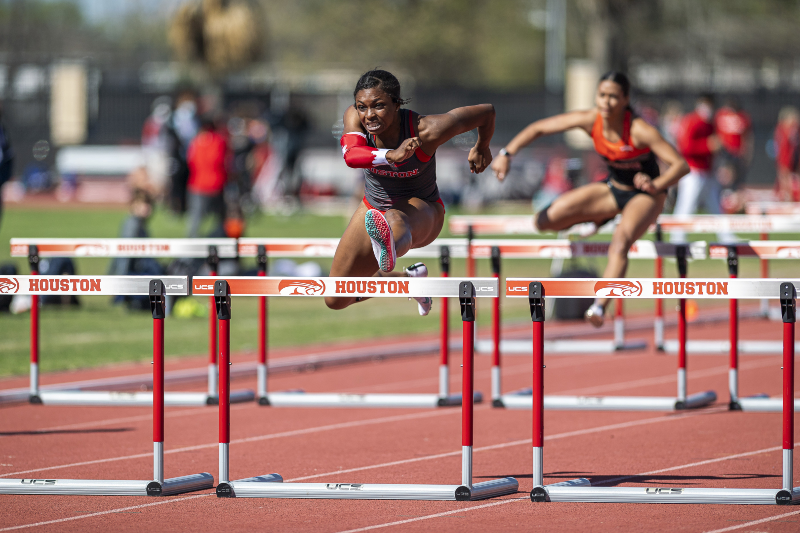 UH track and field dominated the Houston Spring Break Invitational with 18 first-place finishes | Courtesy of UH athletics
