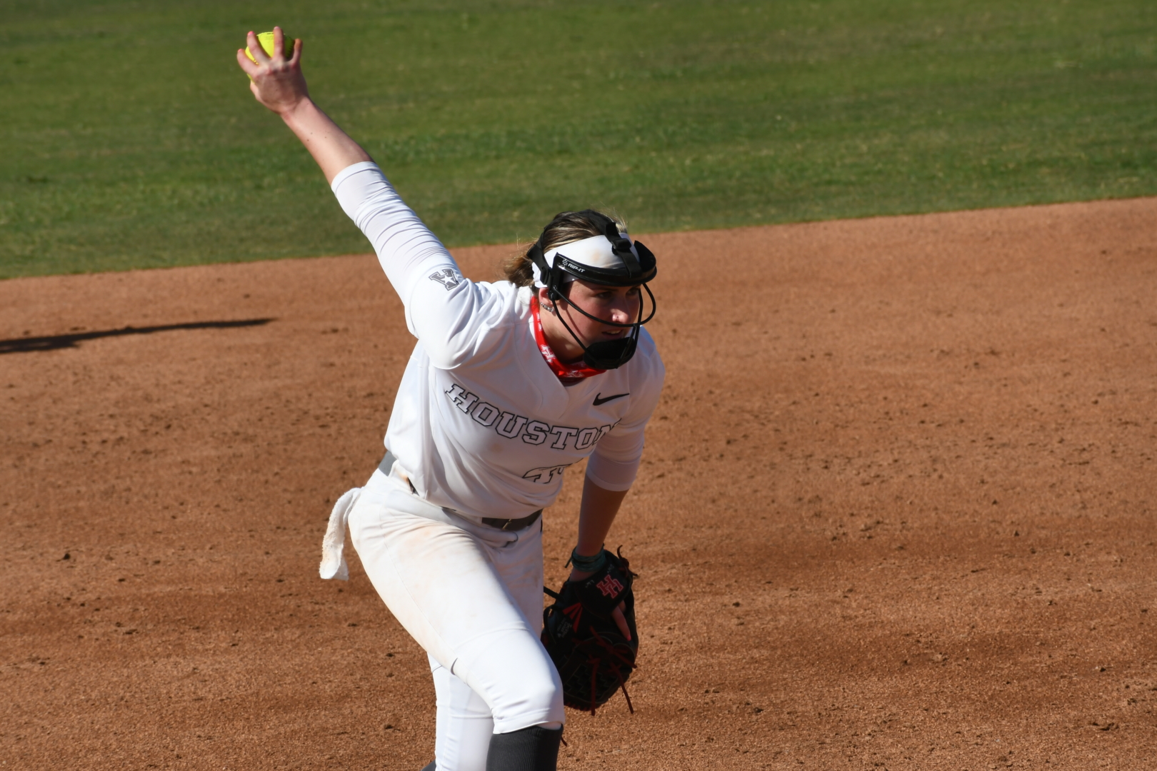 UH softball snapped a six-game losing streak with a series victory over ECU, winning three of the four games over the weekend at Cougar Softball Stadium. | Courtesy of UH athletics