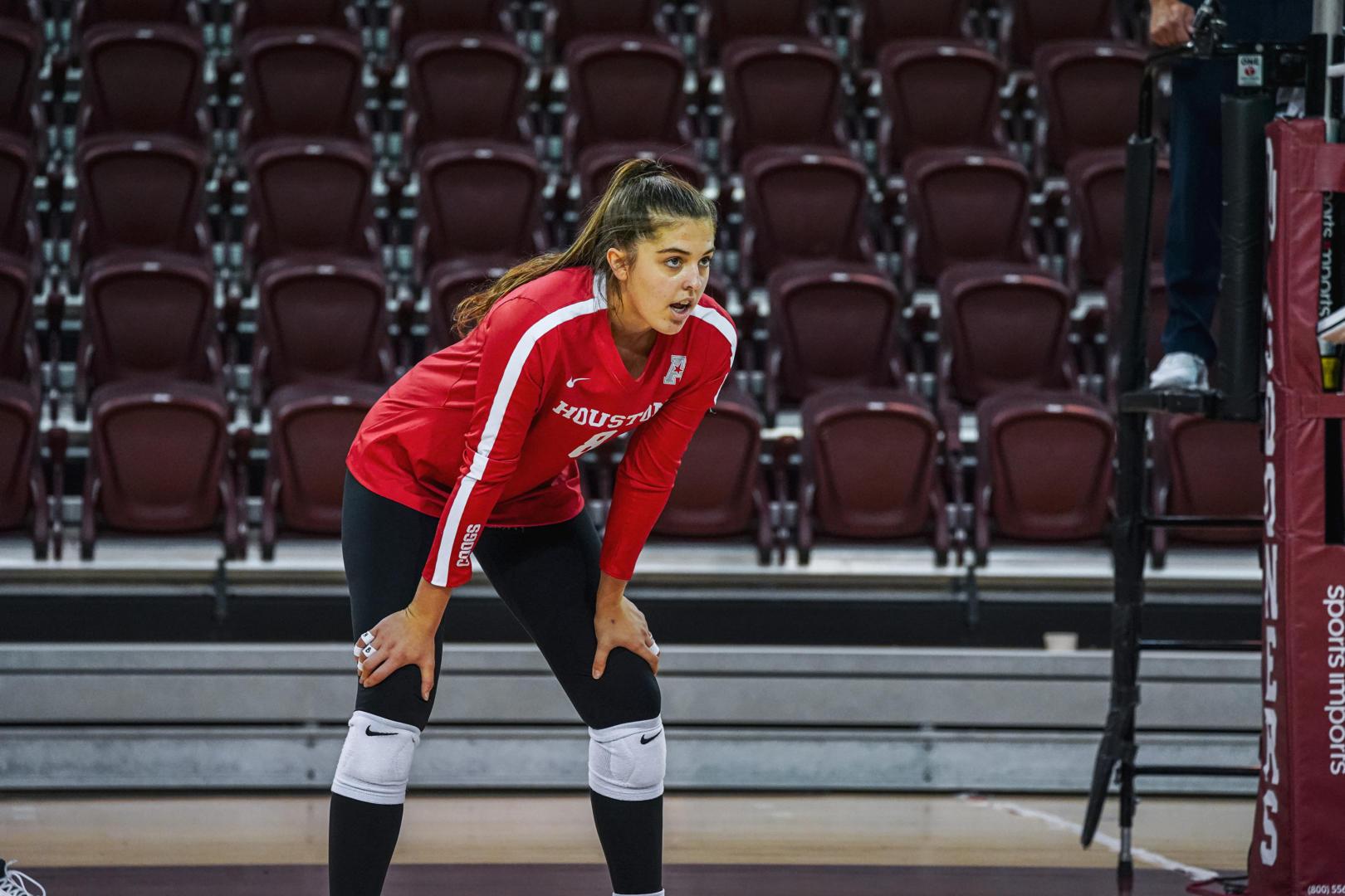 Senior middle blocker Isabel Theut says she has never been a part of a program with more confidence in themselves than the UH volleyball team has in 2021. | Courtesy of UH athletics