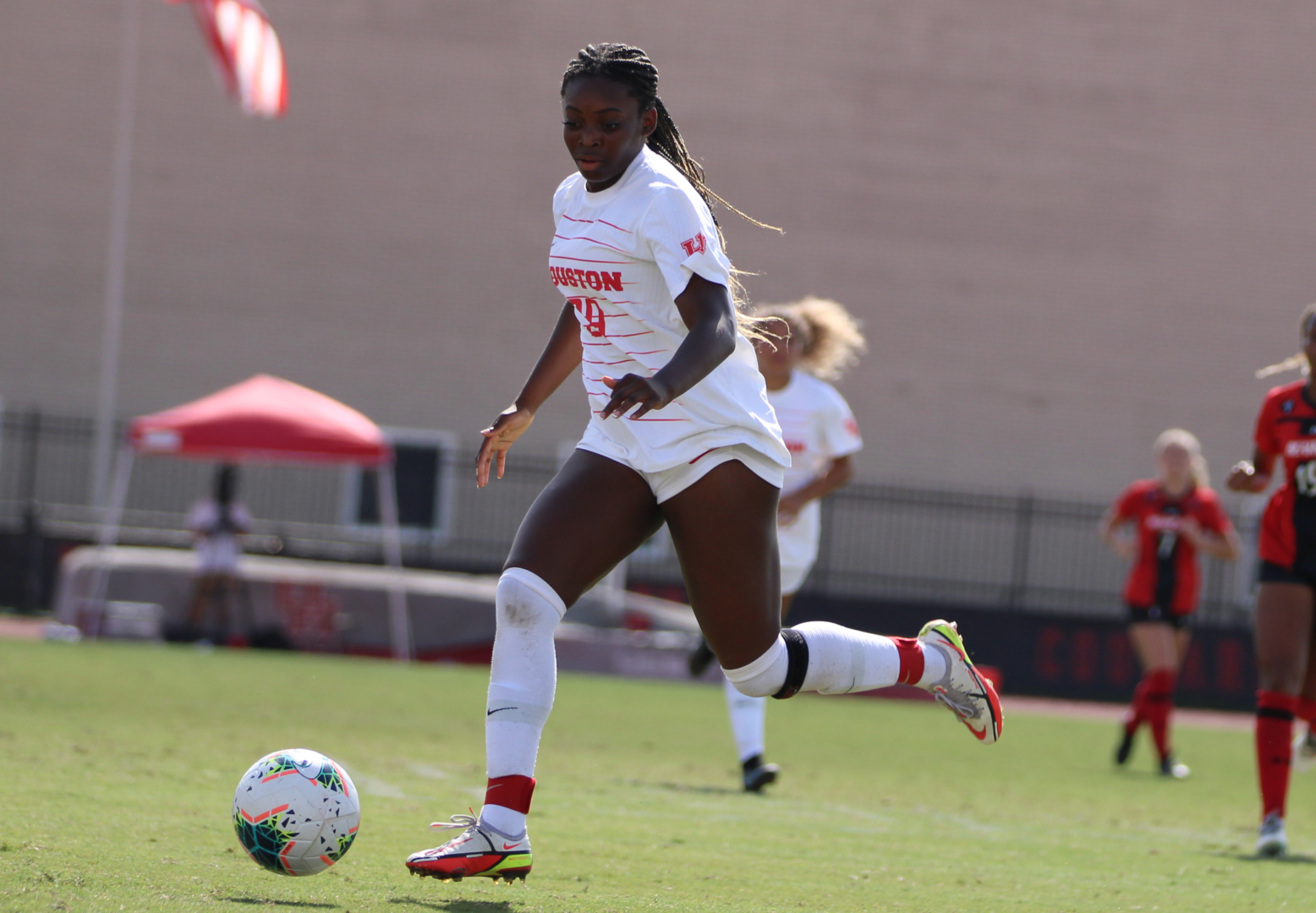 UH soccer defeated Tulsa 2-0 to earn the No. 2 seed in the AAC Tournament. | Sean Thomas/The Cougar