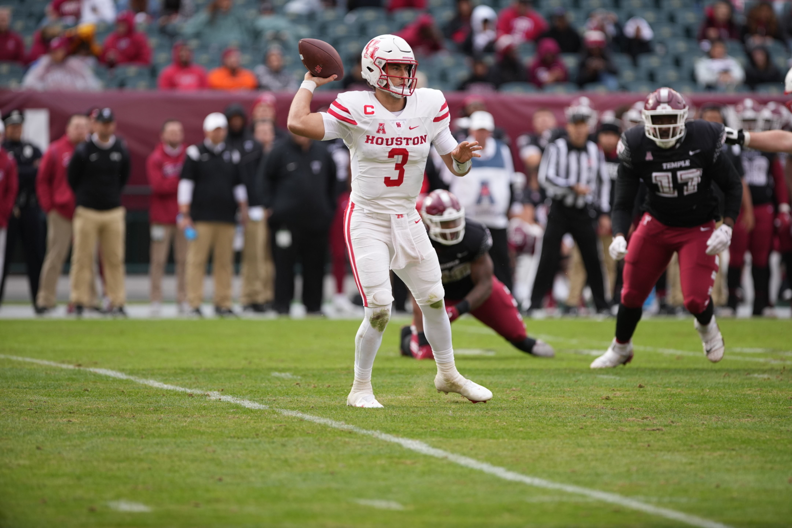 Junior quarterback Clayton Tune has helped lead UH football back to the AAC title game for the first time since 2015. | Courtesy of UH athletics