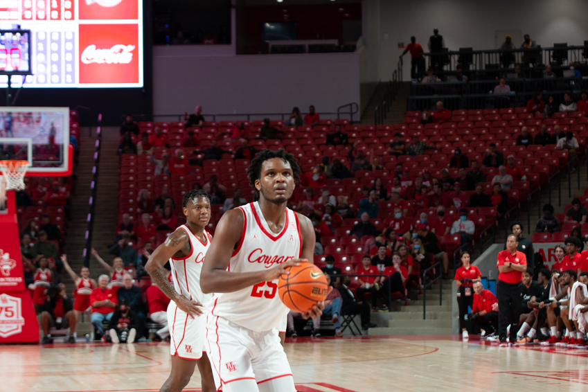 Josh Carlton's double-double powered the 12th ranked Cougars past USF on Wednesday night in Tampa, Florida. | Eshter Umoh/The Cougar