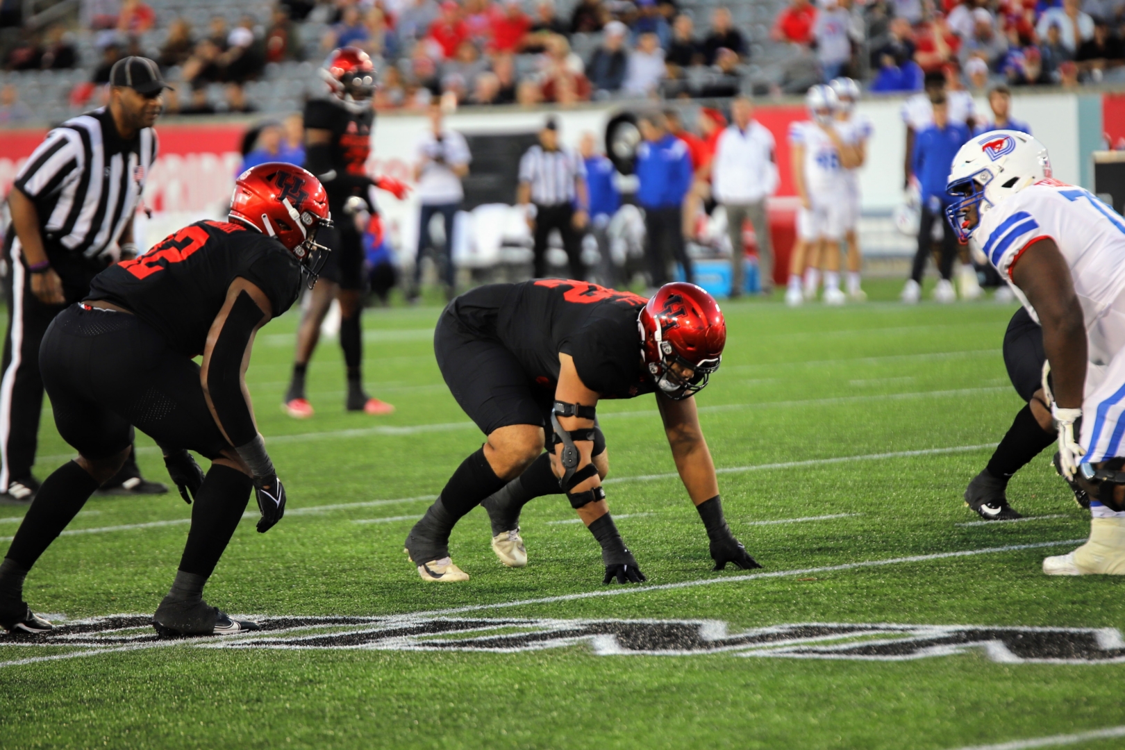 UH's Logan Hall, Marcus Jones and Damarion Williams all received invites to the 2022 NFL Scouting Combine in Indianapolis. | Jhair Romero/The Cougar.