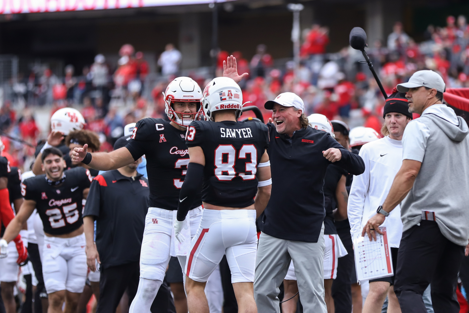UH football has strung together three straight wins, keeping its hopes of an AAC title alive. | Sean Thomas/The Cougar