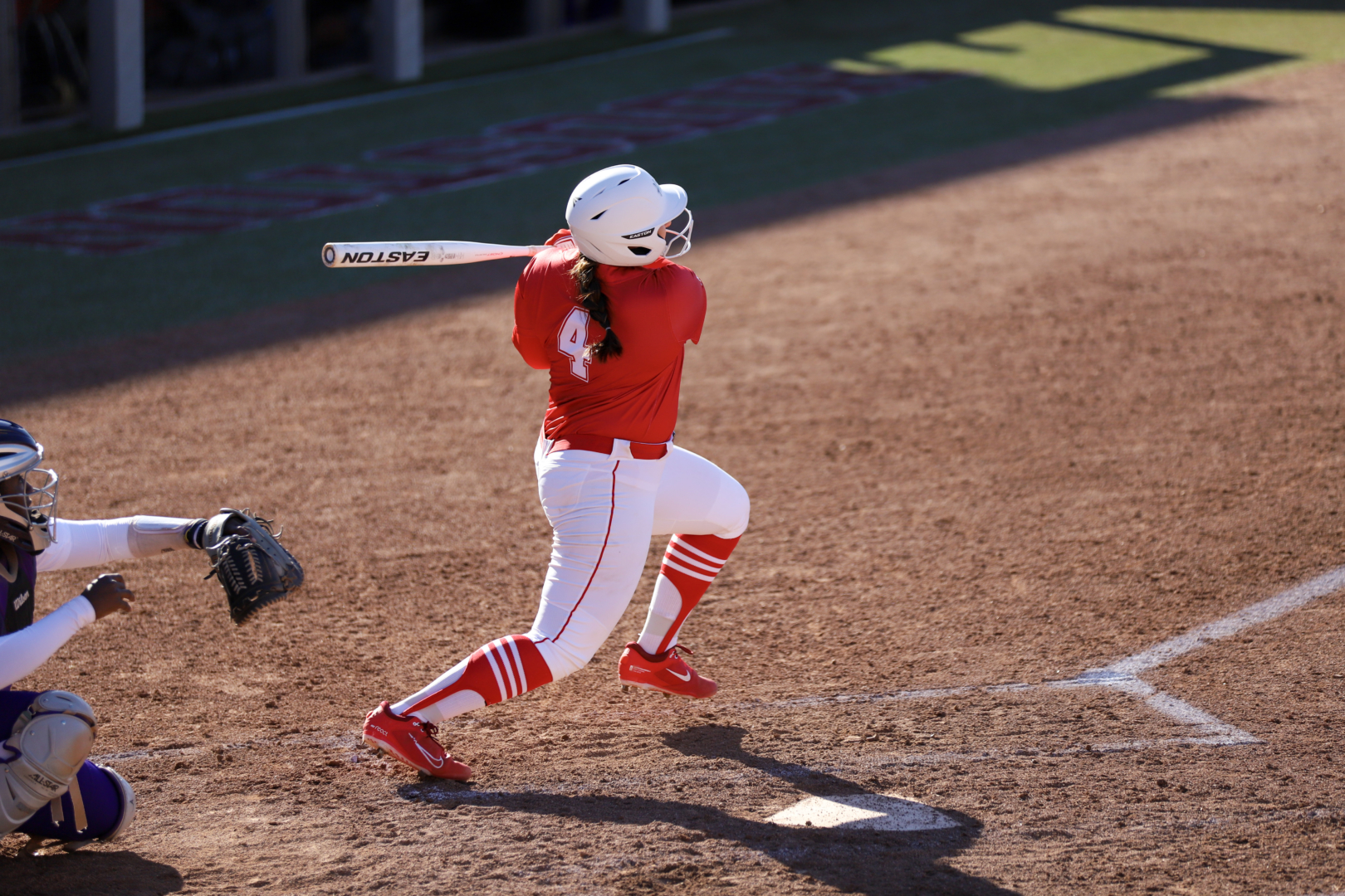 UH softball second baseman Bree Cantu hit her first two home runs of the season in the Houston Classic. | James Mueller/The Cougar