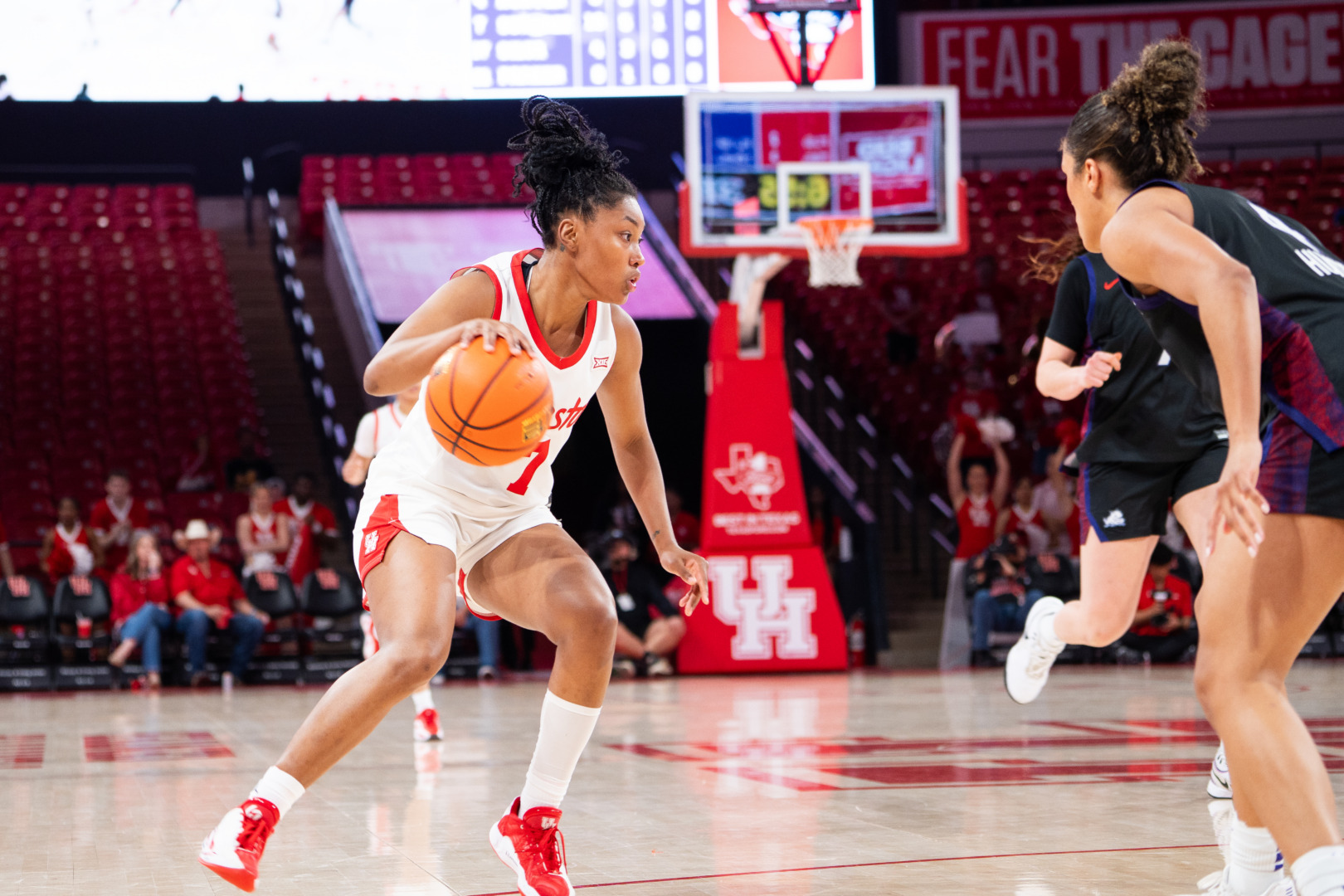 Women’s Basketball falls to No. 12 TCU as they head into the final stretch of their season