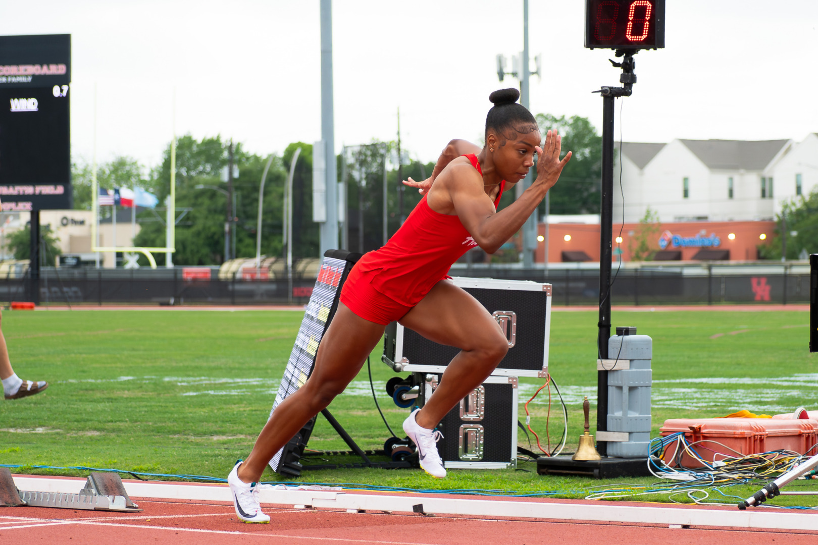 Full speed ahead: Houston track triple header